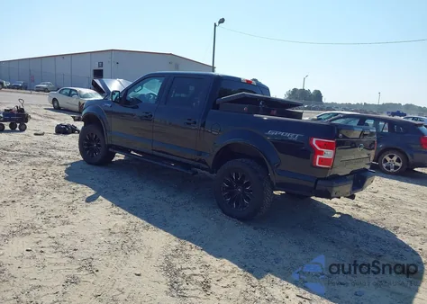2018 Ford F150 Supercrew из США, поврежденный, VIN 1FTEW1E57JFE25664